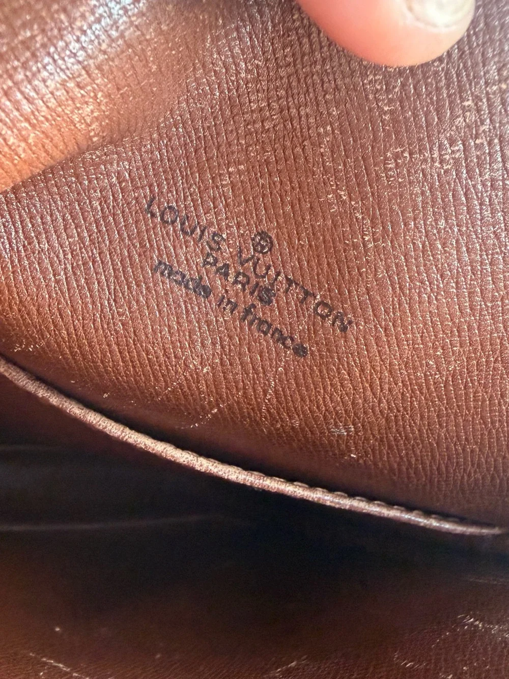 Louis Vuitton Vintage Danube PM Monogram Crossbody Bag